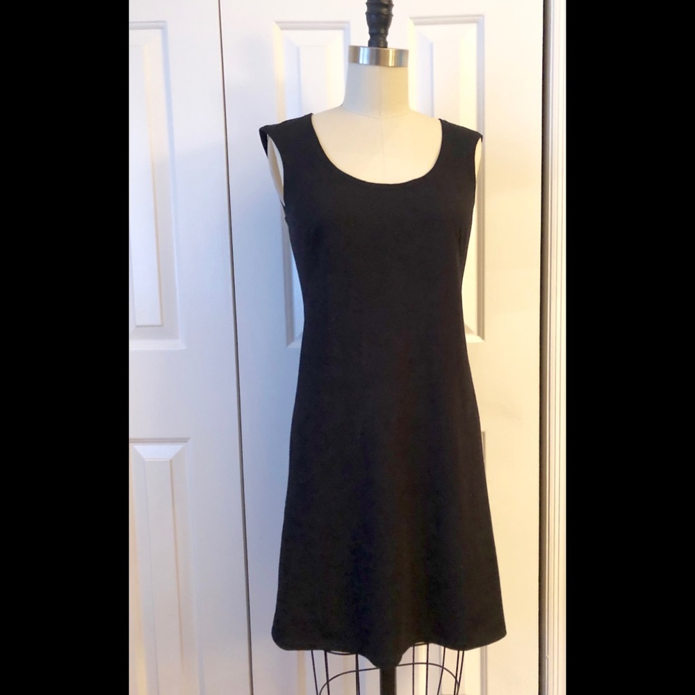 STUDIO M Classic black sleeveless A line Dress
